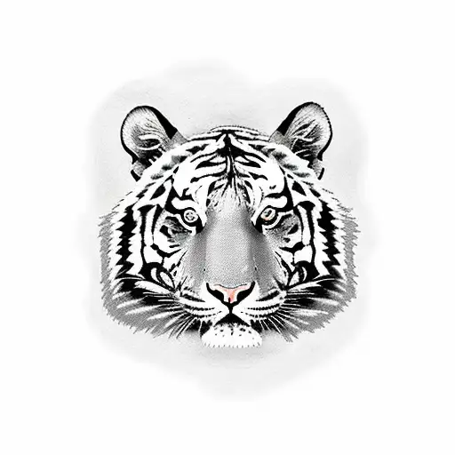 Tiger With Rome Design
