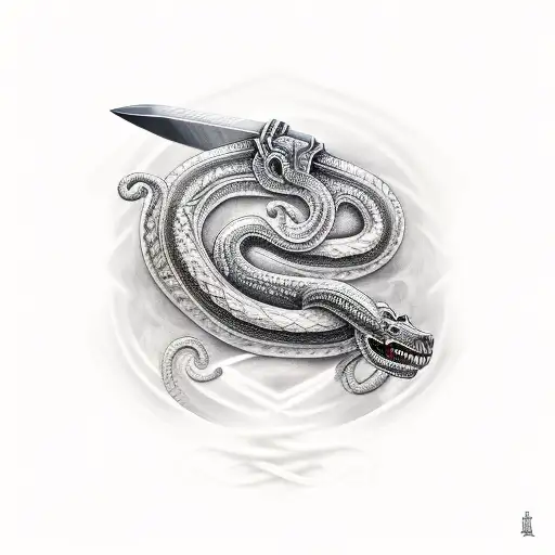 Sword With Serpents