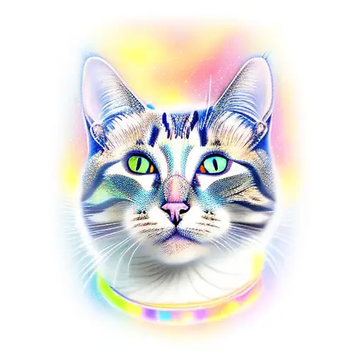 Cat Northern Lights