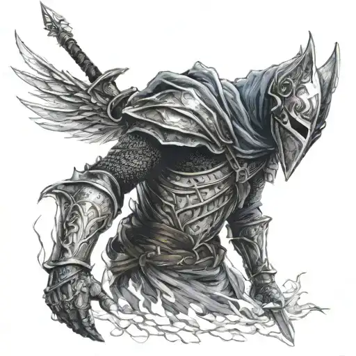 Artorias Sif Dark Souls