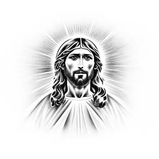 Jesus With Blessed Frase