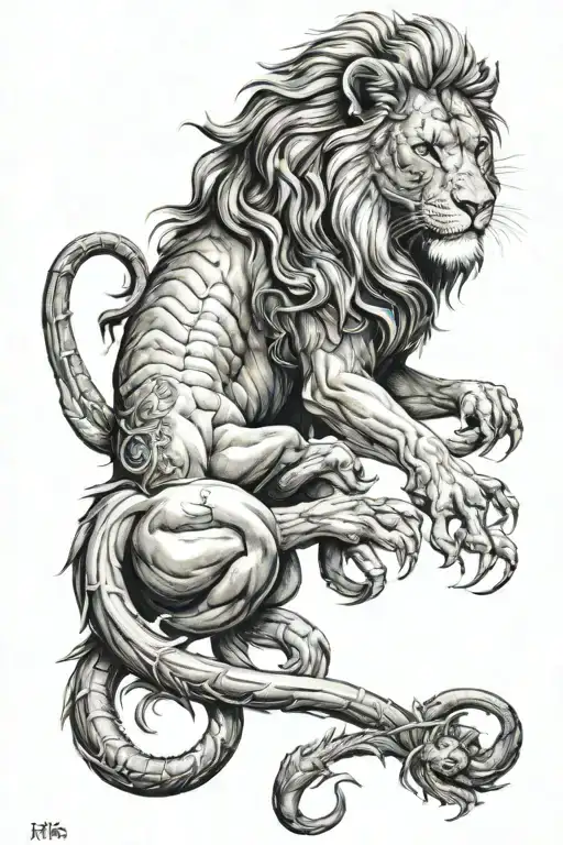 Lion Scorpion Aries
