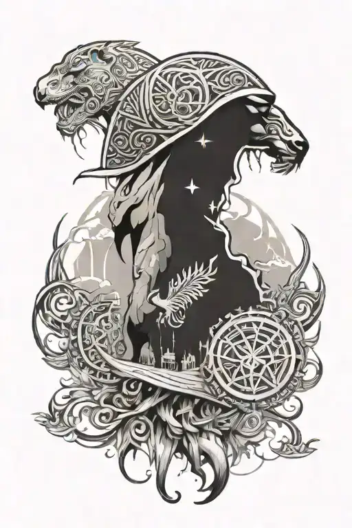 Middle East Symbolizing Strength