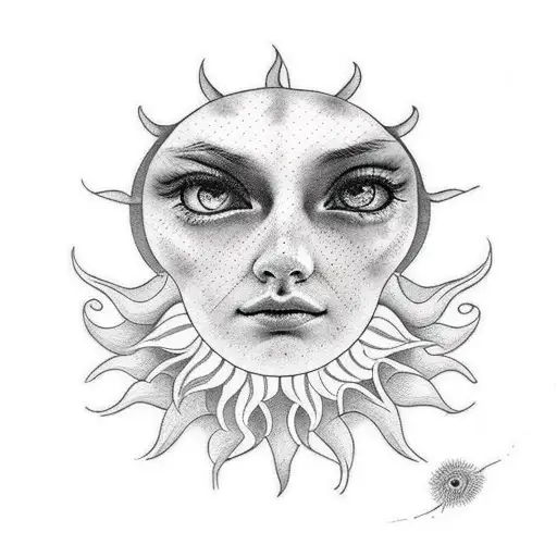 Sun With Quote Infront