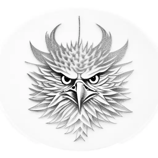 Eagle With Status Of Liberty