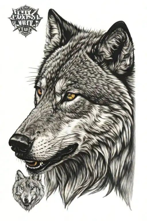 Turk Mith Wolf Head