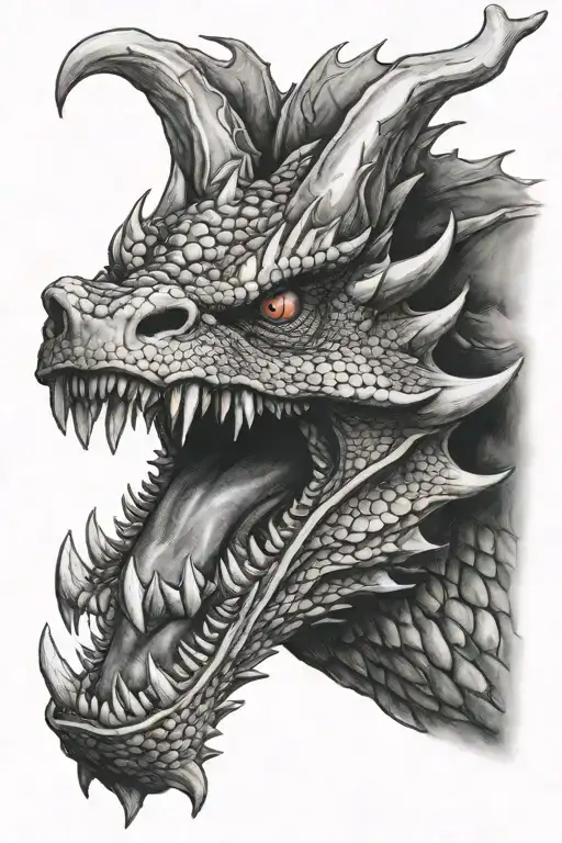Dragon Open Mouth