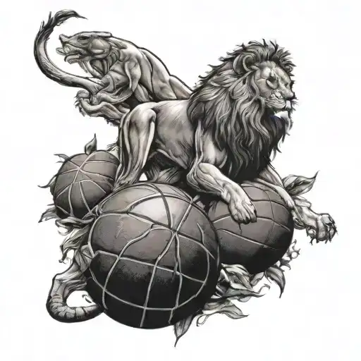 Lion And Basketball And Music And 1989