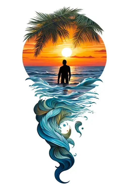 Gemini Sunset Background