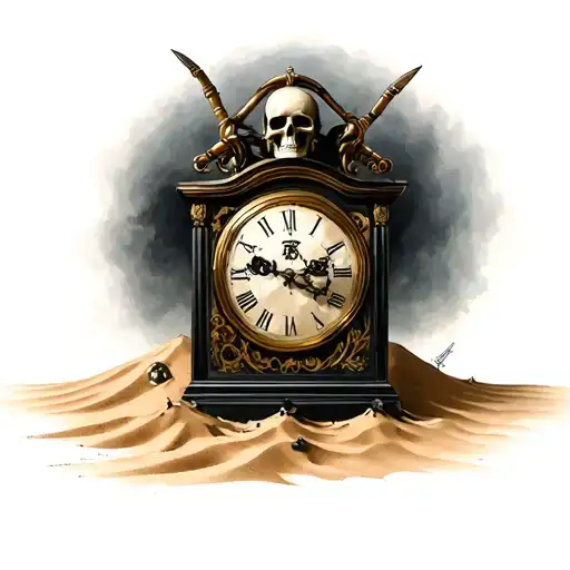 Death And Sand Clock