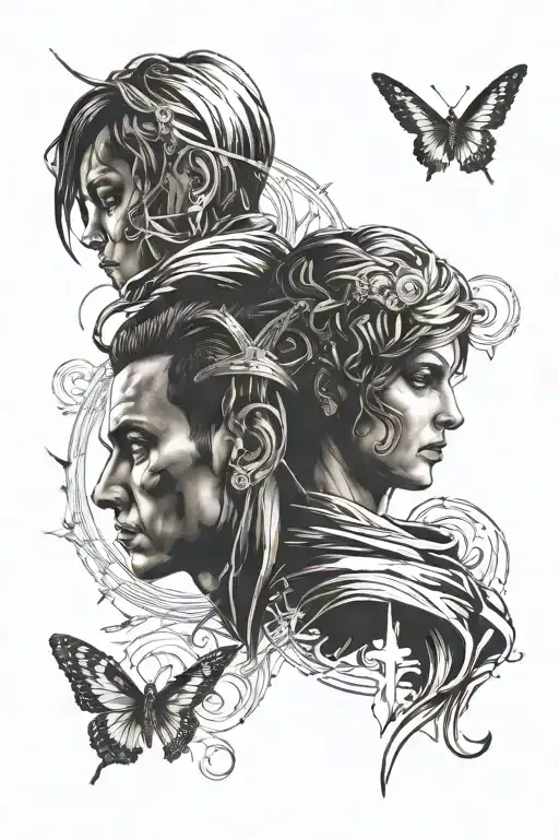 Gemini With Business Base Symbolizing