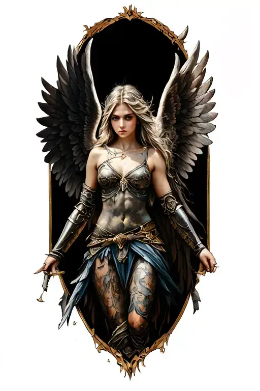 Winged Female Warrior