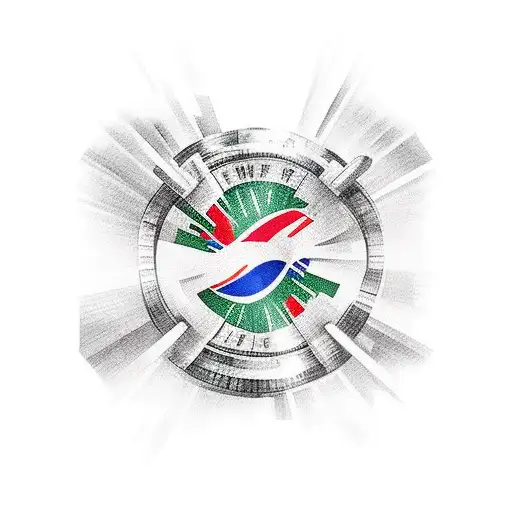 A Boxing Ring Surrounded By Tropical Scenery Of The Philippines