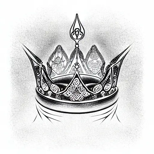 King's Crown With Brilliants