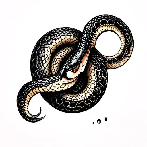 Zodiac Sign Cancer Combination Earth Snake With 3 Dots Symbolism Of My Sibling
