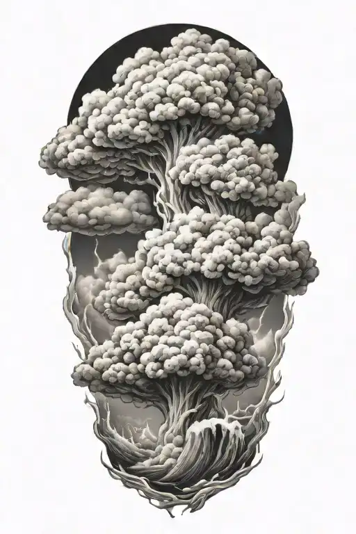 Realistic Raging Storm Cloud