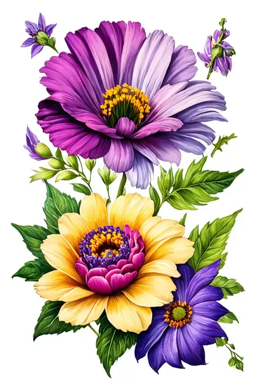 August And October Birth Flowers