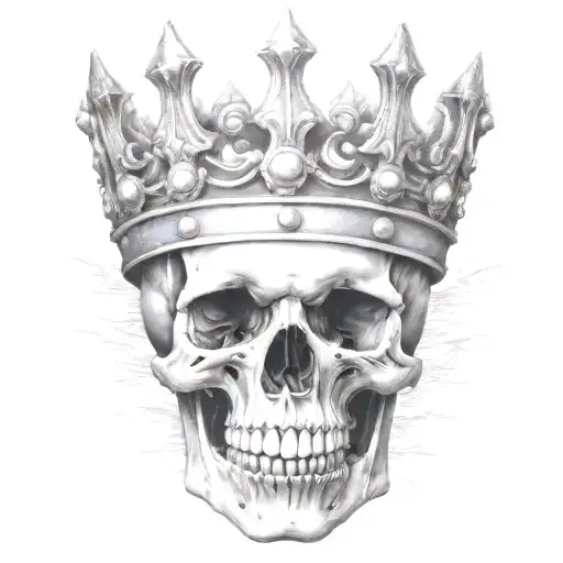 Skull Mouth Open Crown