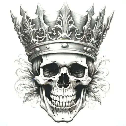 Skull Mouth Open Crown