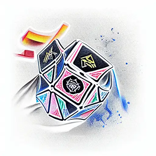 Rubik Dota 2 2500 Games Played In Color