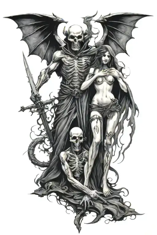 Succubus And The Grim Reaper