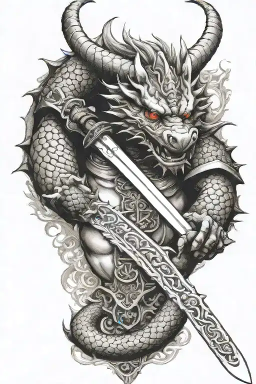 Warrior Dragon Gaisha Katana Sword