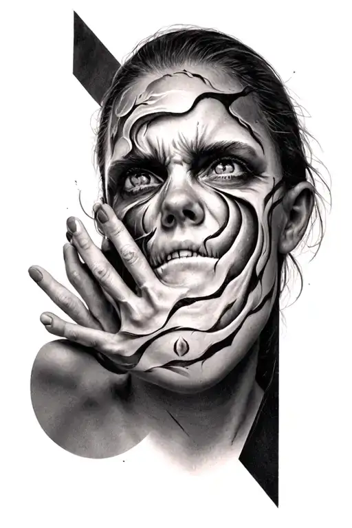 Anxiety Anger Silence Scar Cover