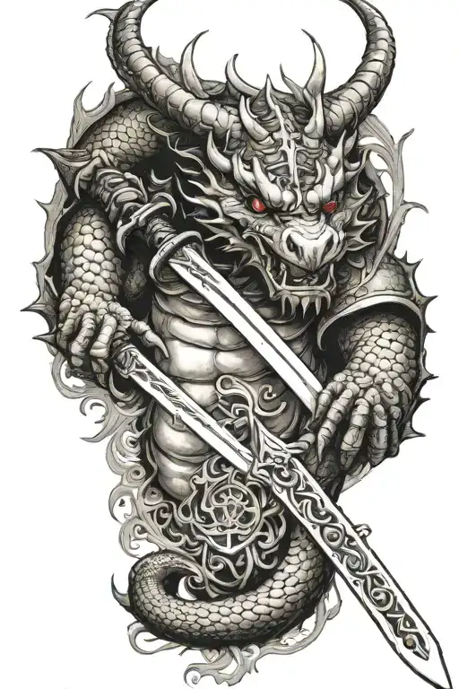 Warrior Dragon Gaisha Katana Sword