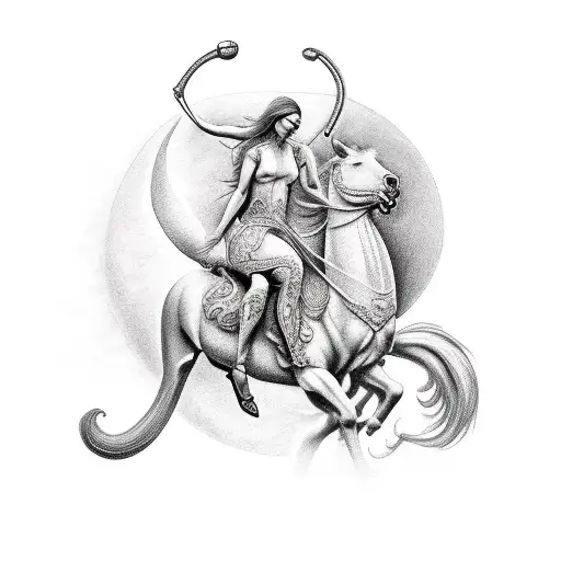 Centaur With A Guitar