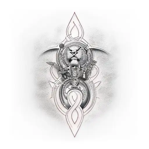 Pulsierendes Her Mit I Love My Family