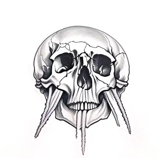 Skull Hand