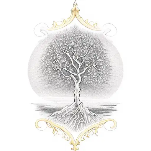 Hourglass Crown Tree