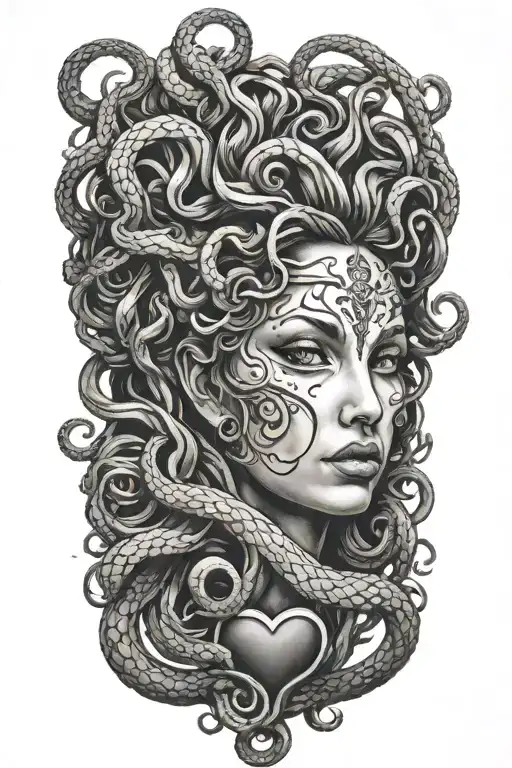 Medusa With Heart