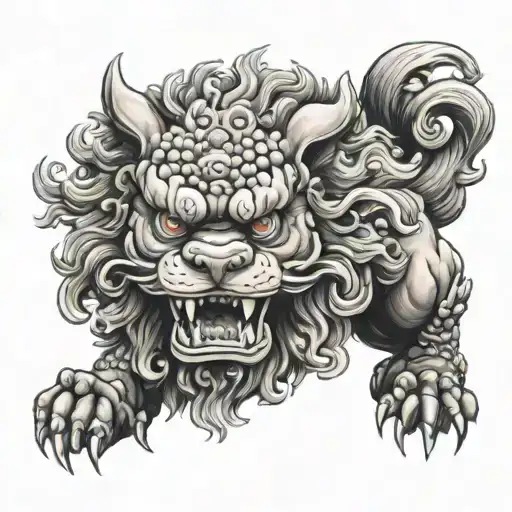 Foo Dog Realistic