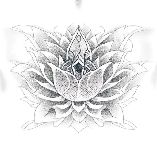 Koi Fish Lotus Flower Om