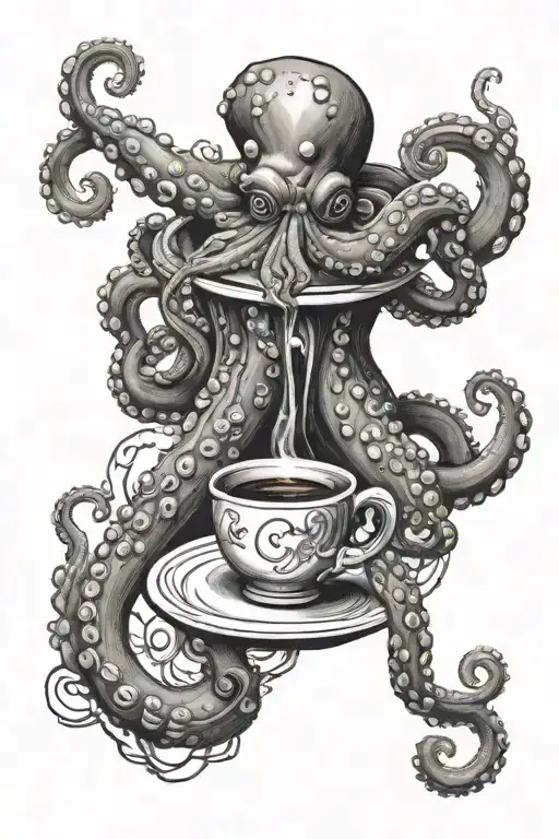 Octopus And Coffee