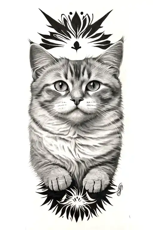 Gato And Floor And Sol And Casa