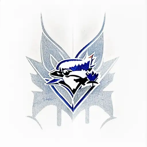 Toronto Blue Jays Holding A Bat