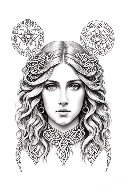 Celtic Woman Face