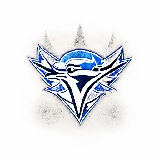 Toronto Blue Jays Holding A Baseball Bat