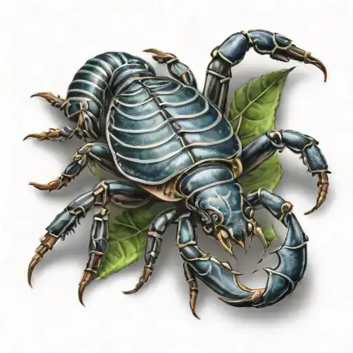3D Baby Emporer Scorpion