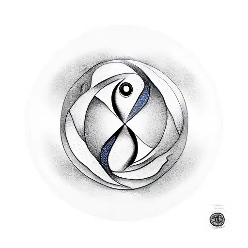 Yinyang Made Of Water