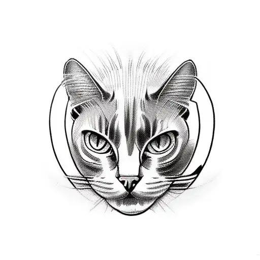 Cat Riding Motorcycle Harley Davison