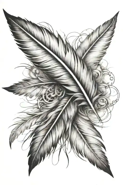 Feather Arm Band