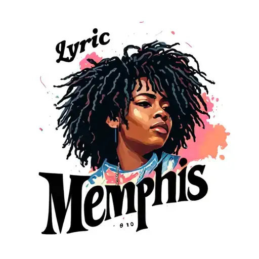 Basic Design That Includes The Name Lyric And The Name Memphis In It