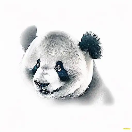 Panda Y Que Lleve Escrito Una M Y El 19