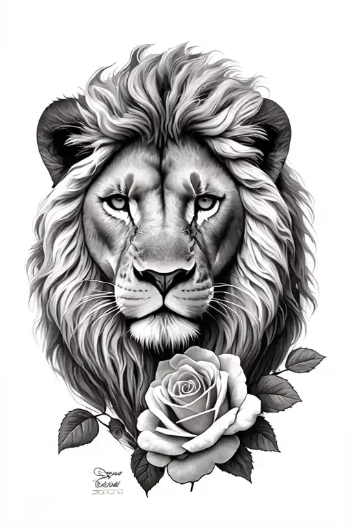 Lion & Roses & Something Cool