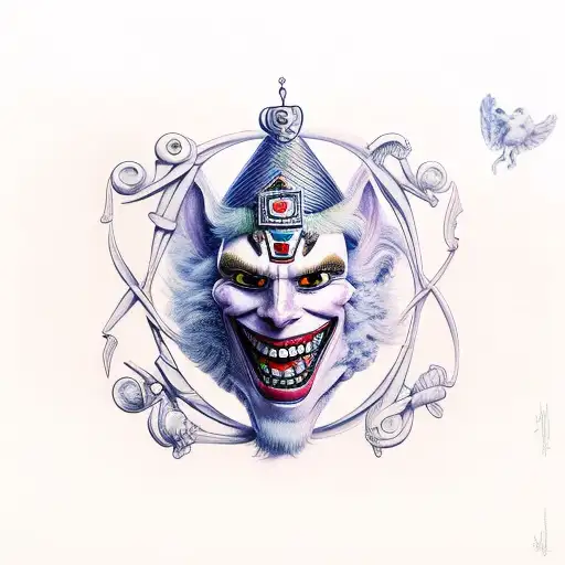 Multiple Jesters Each With A Different Emotion