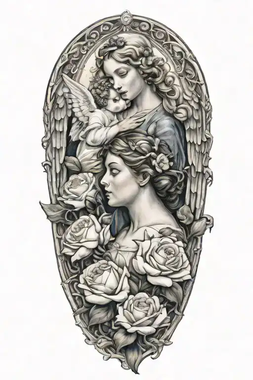 Angel Holding Lisianthus