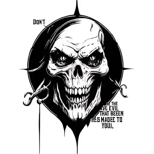 Don't Be The Evil That Has Been Made To You